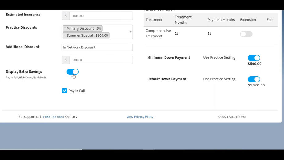 Add Payment to the Presentation